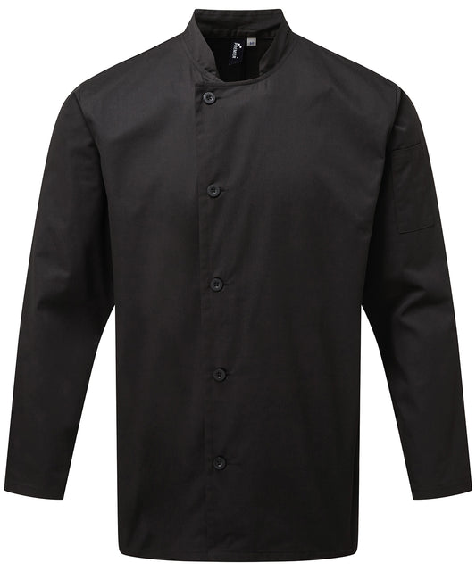 Durable Premier Chefs Long Sleeve Jacket for Male Adults