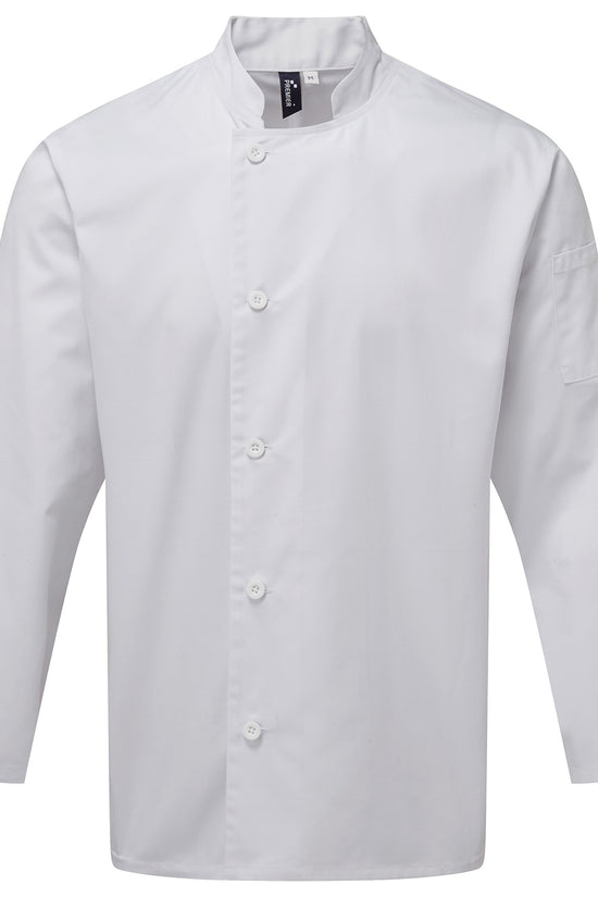 Durable Premier Chefs Long Sleeve Jacket for Male Adults