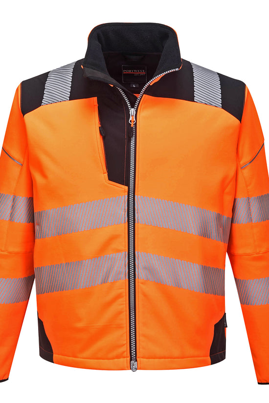 Portwest PW3 HiVis Softshell Jacket T402 Safetywear for Men