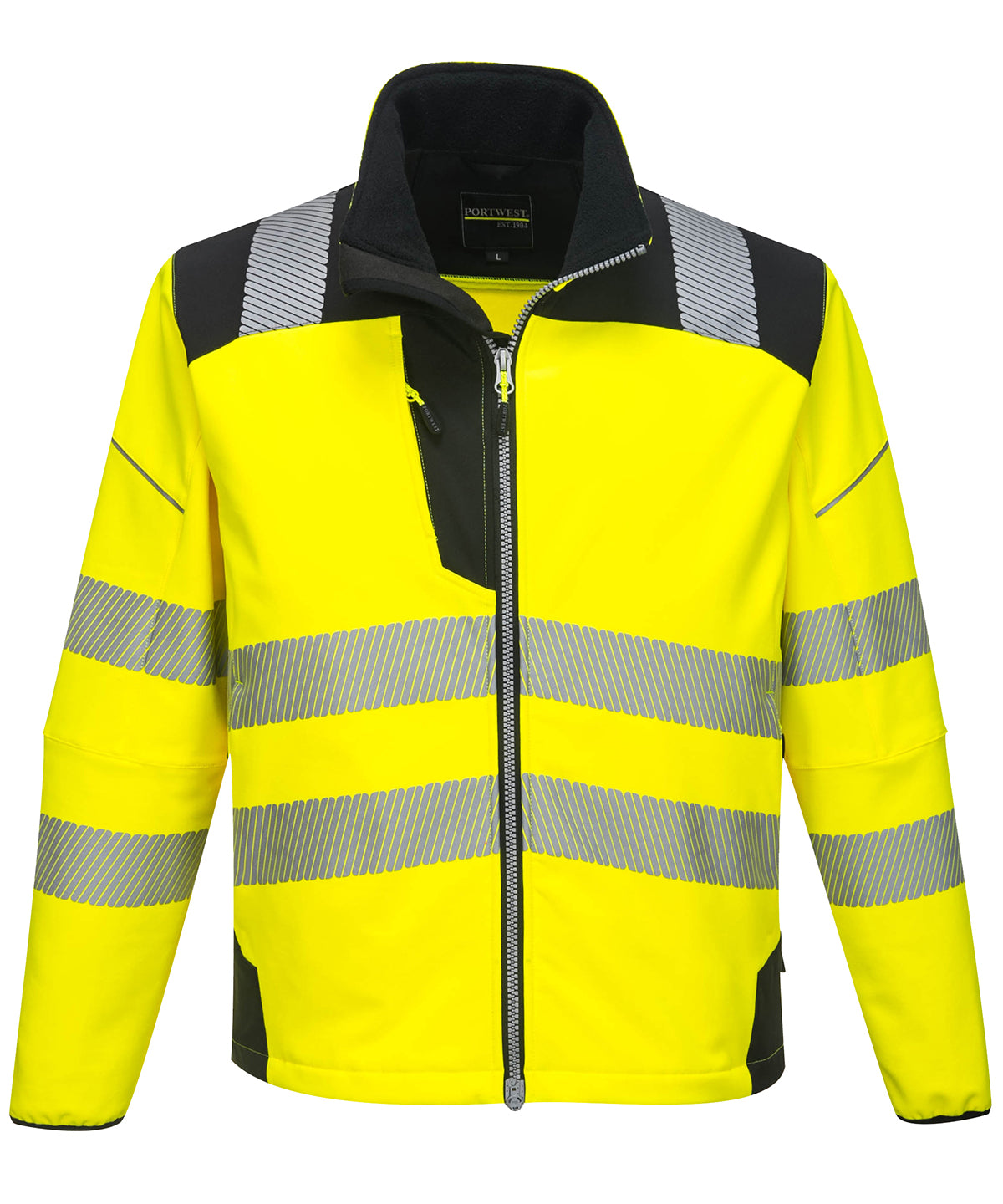 Portwest PW3 HiVis Softshell Jacket T402 Safetywear for Men