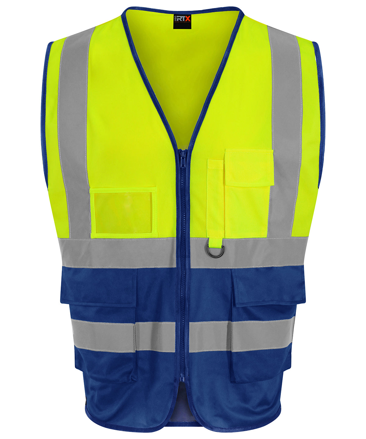 High Visibility Executive Waistcoat Safety Vest for Male Adults