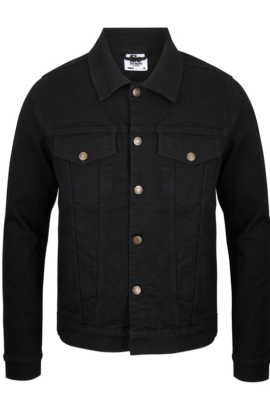 AWDis So Denim Noah Stretch Denim Jacket Mens Fashion Fit