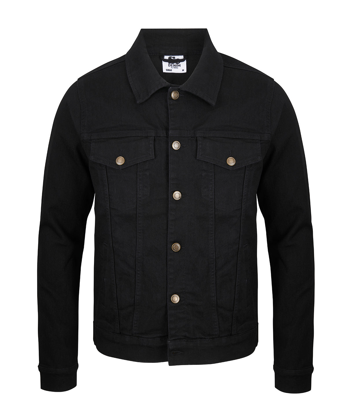 AWDis So Denim Noah Stretch Denim Jacket Mens Fashion Fit