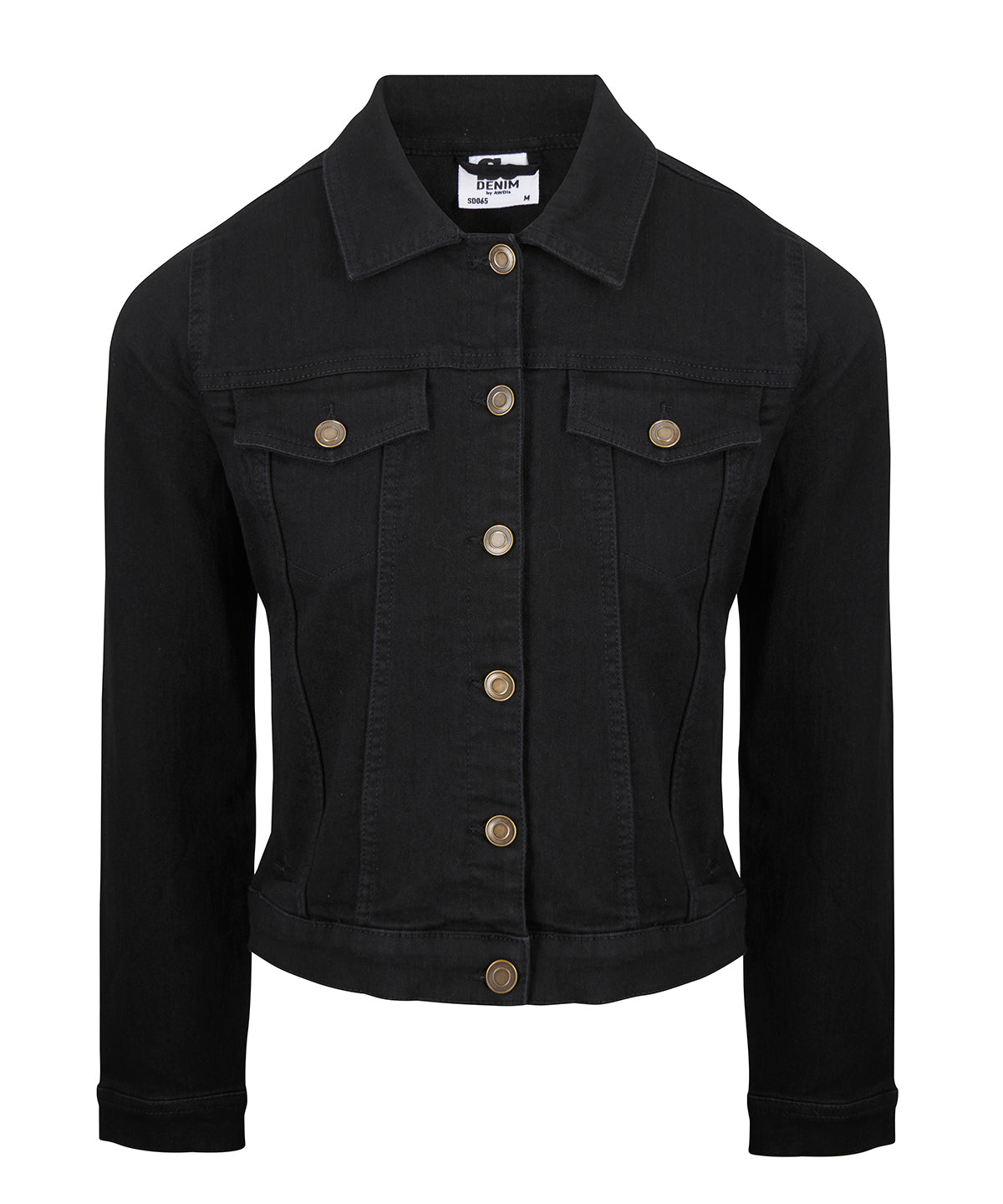 AWDis So Denim Womens Olivia Cropped Denim Jacket