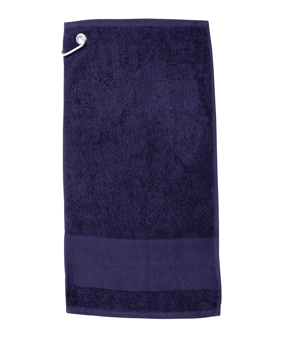 Heavyweight Golf Towel with Metal Rivet and Personalizable Border