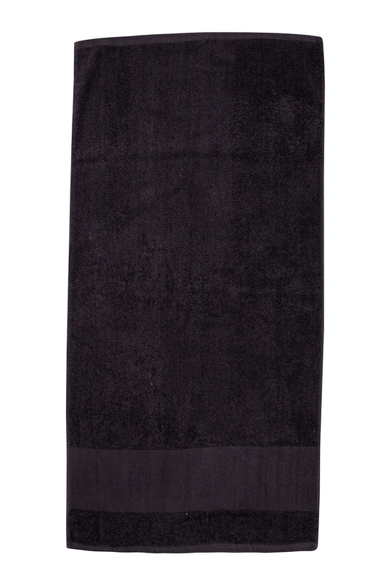 Heavyweight Cotton Bath Towel with Border Unisex Adult