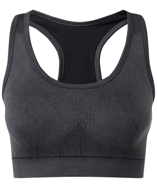 TriDri Seamless Denim Look Sports Bra Female Adult
