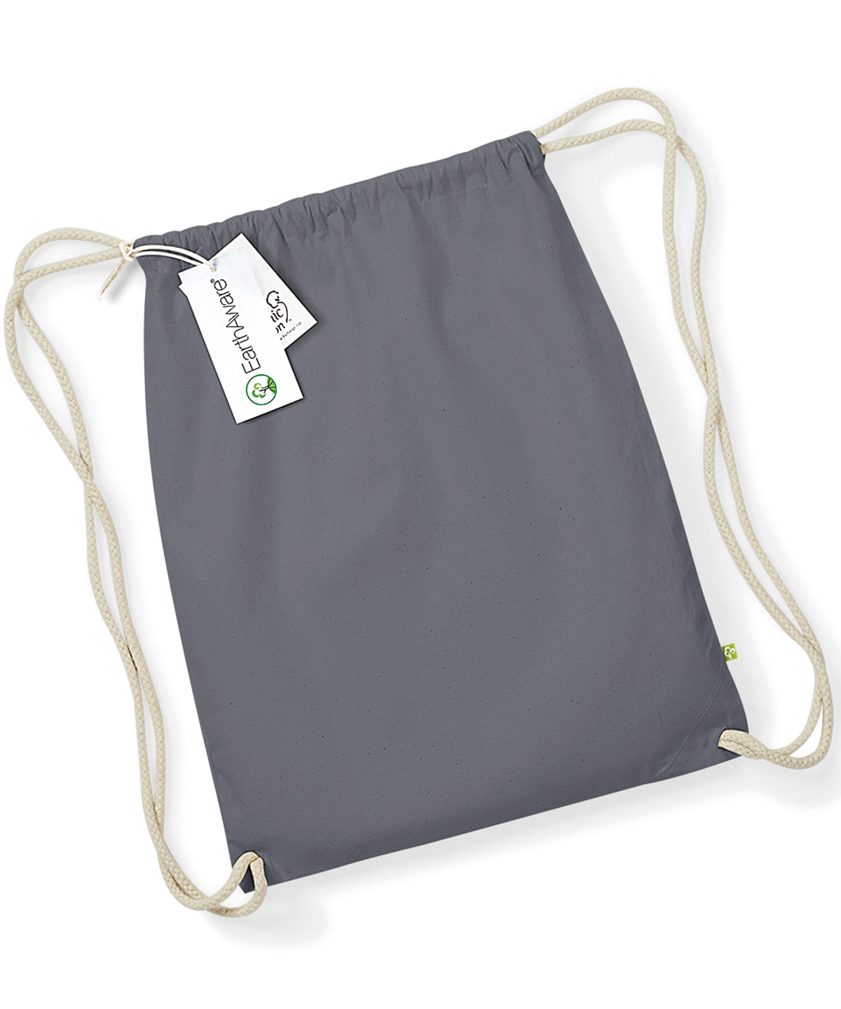 Westford Mill EarthAware Organic Gymsac Bag Premium Quality Unisex Adult Luggage
