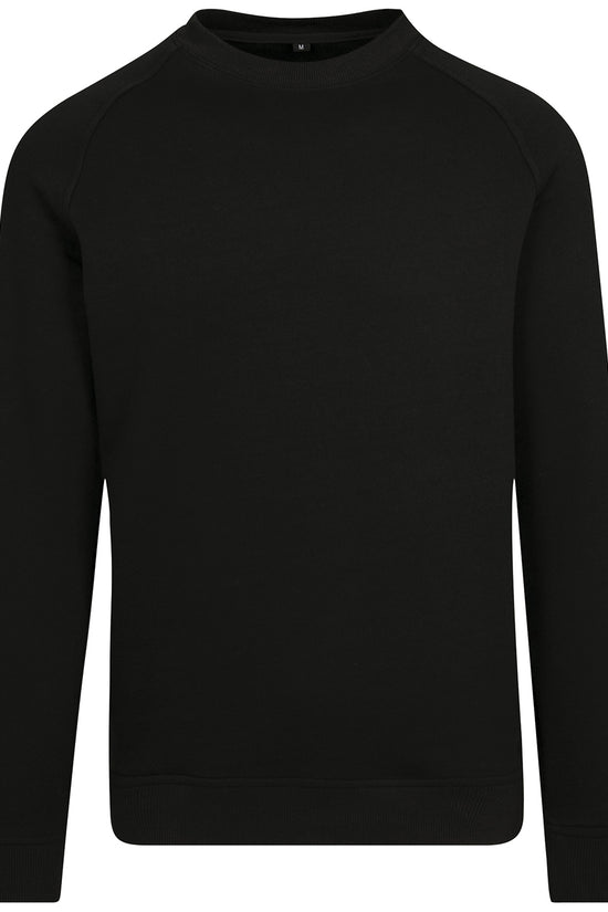 Mens Raglan Crew Neck Sweatshirt Plus Size Options