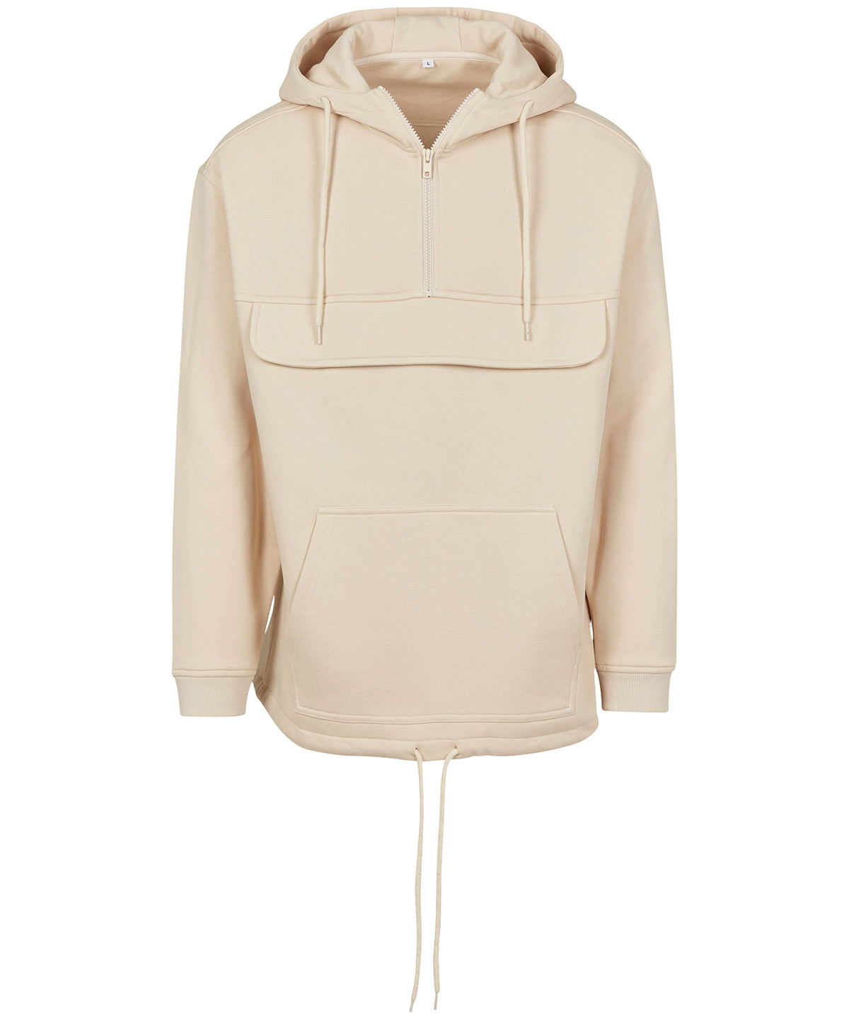 Windbreaker Style Sweat Pullover Hoodie for Unisex Adults