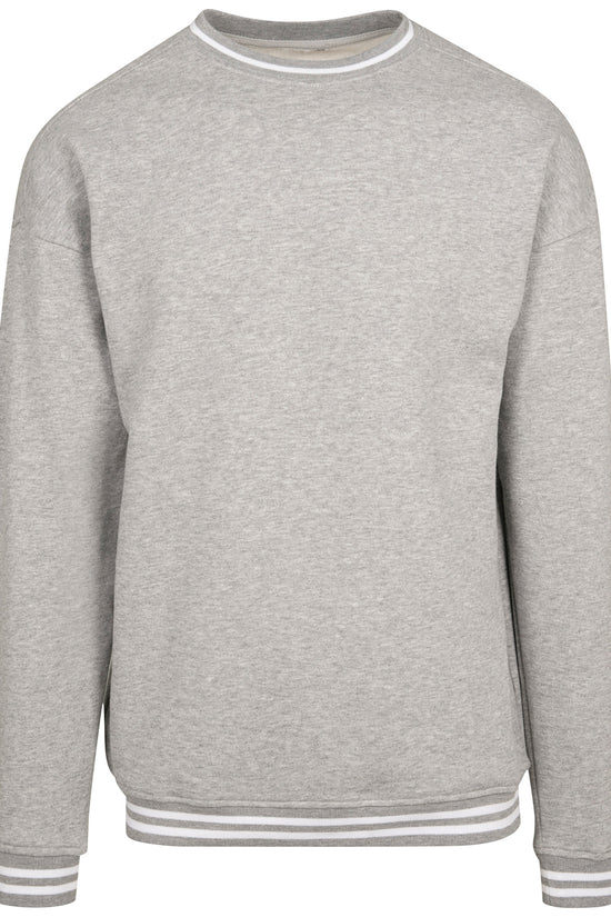 Mens College Crew Neck Sweatshirt Plus Size