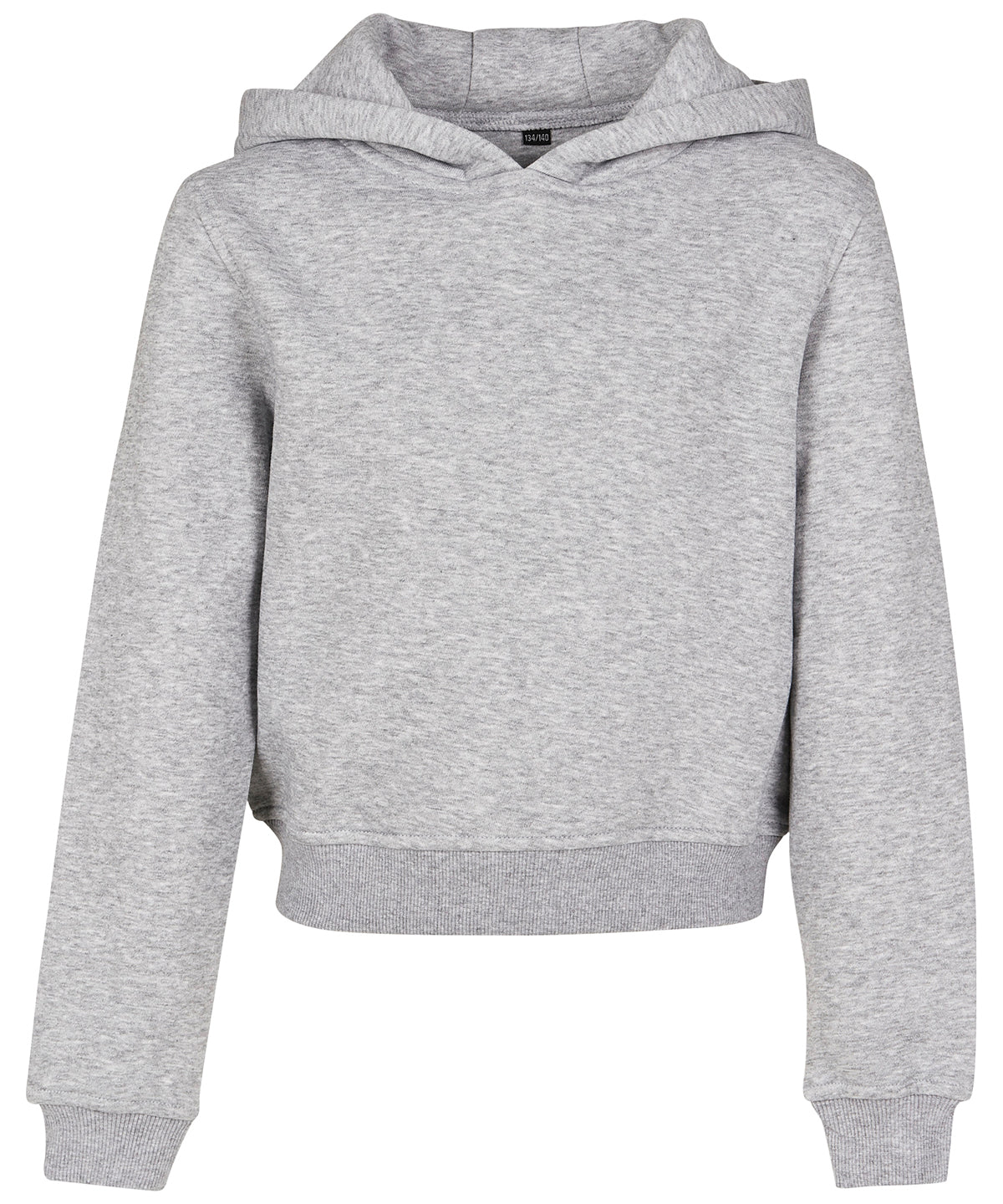 Girls Cropped Sweat Hoodie with Trendy Design