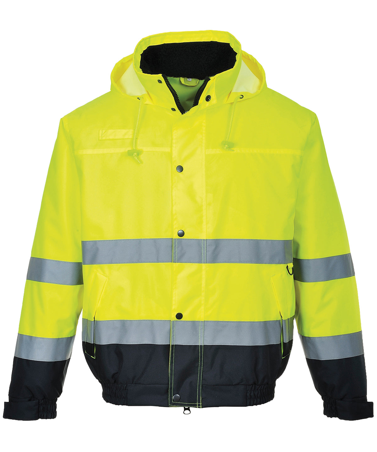High Visibility Bomber Jacket Safetywear Plus Sizes
