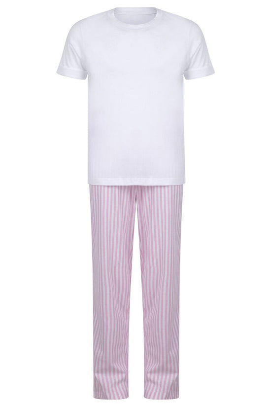 Towel City Kids Long Pyjamas Set Unisex Plus Sizes Lounge Wear