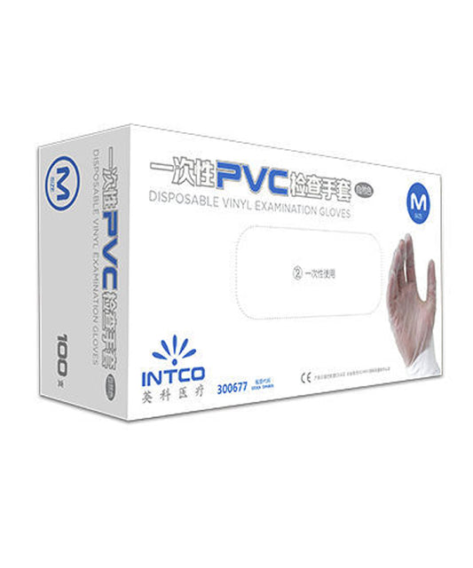 Medical Vinyl Examination Gloves Pack of 100