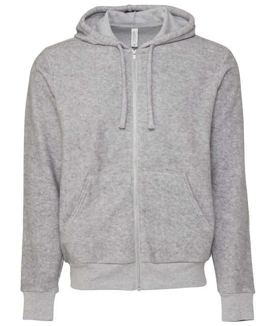 Super Soft Sueded Fleece FullZip Unisex Hoodie