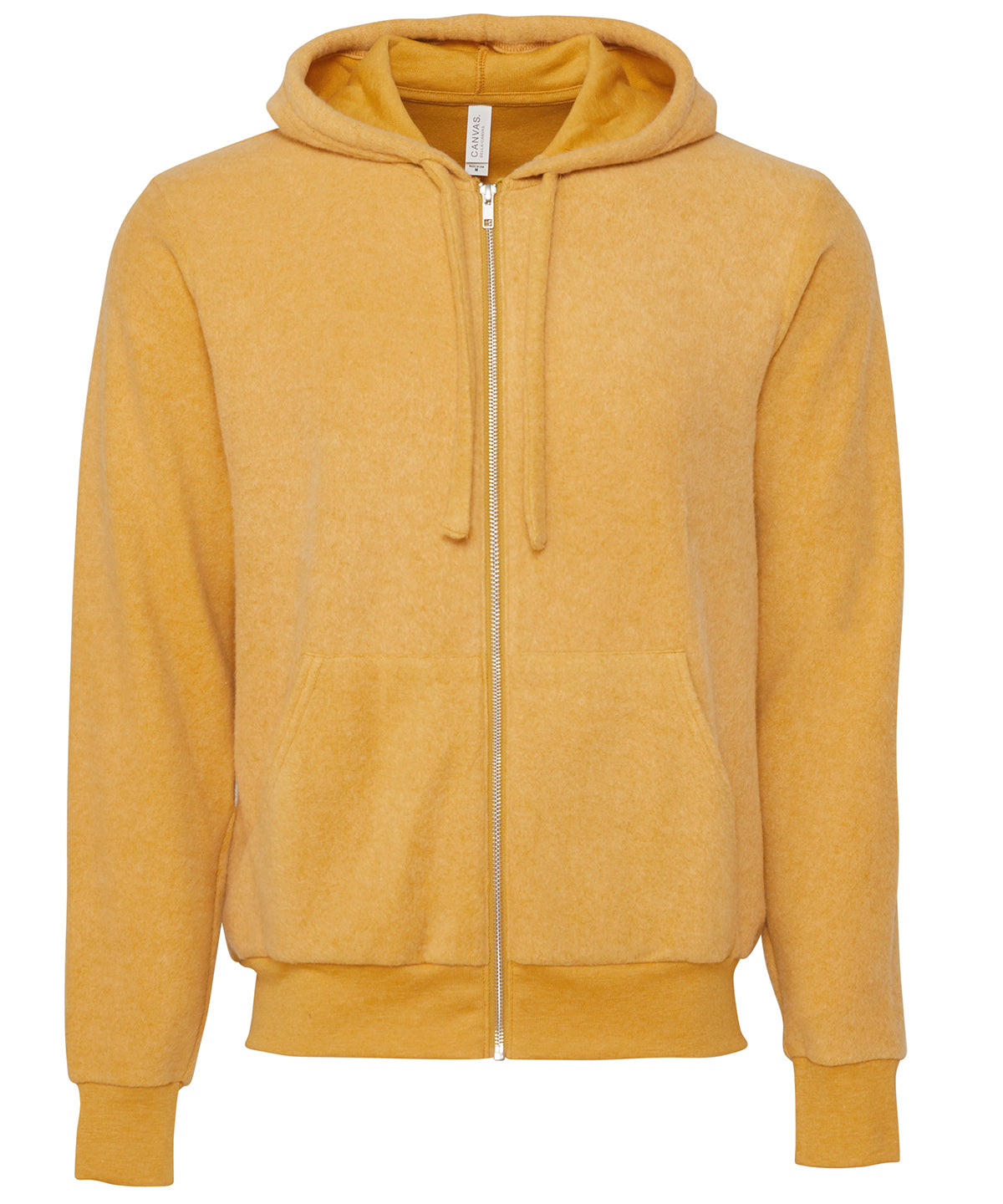 Super Soft Sueded Fleece FullZip Unisex Hoodie