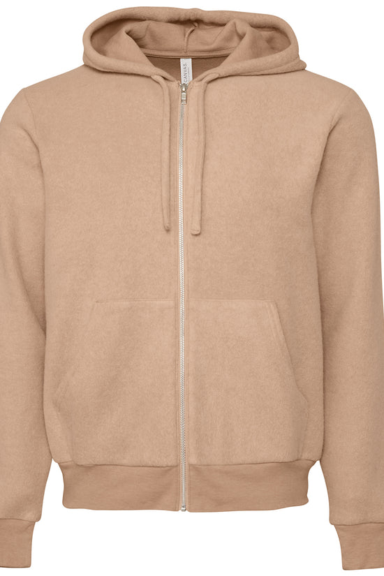 Super Soft Sueded Fleece FullZip Unisex Hoodie