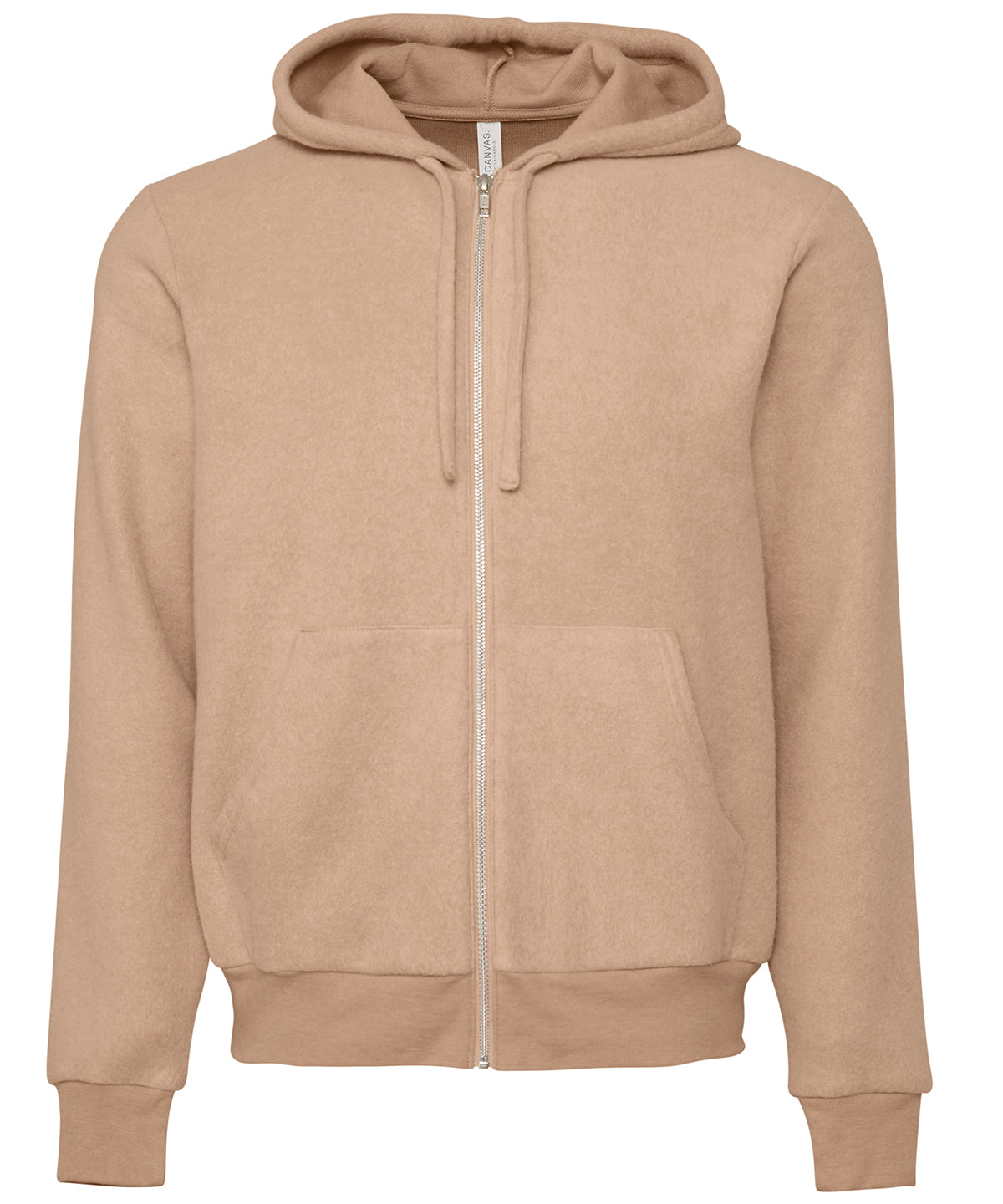 Super Soft Sueded Fleece FullZip Unisex Hoodie