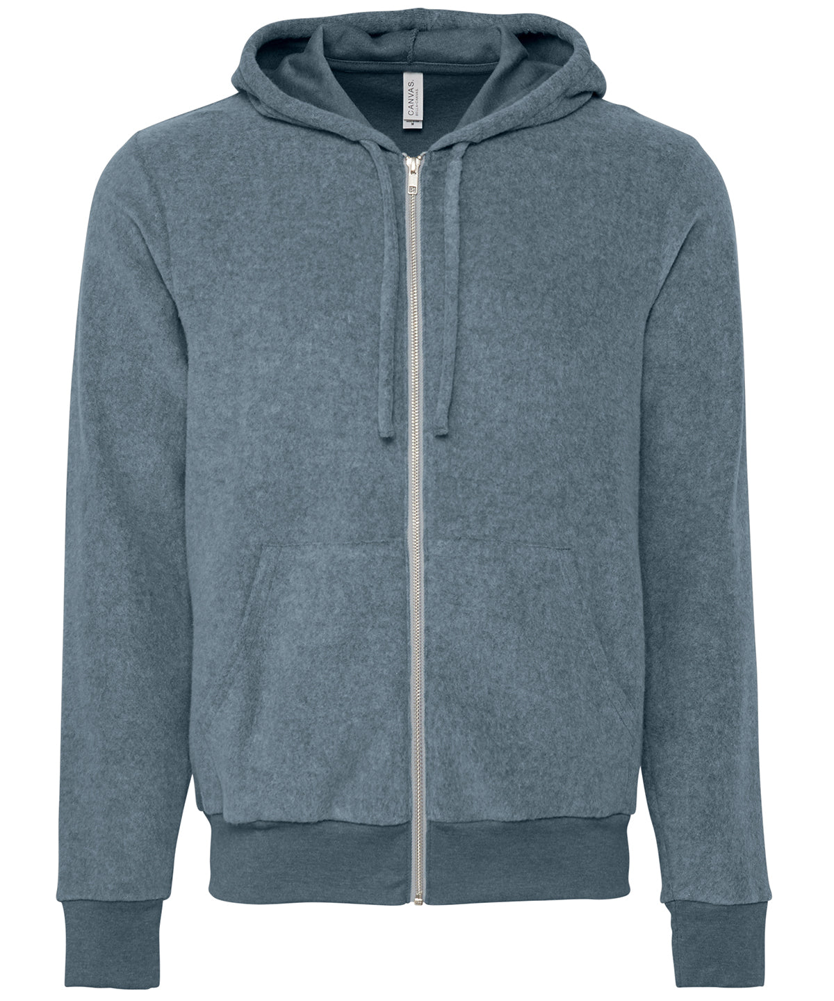 Super Soft Sueded Fleece FullZip Unisex Hoodie