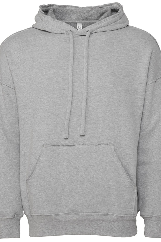 Bella Canvas Unisex Rawseam Hoodie Oversized Fit Kangaroo Pocket