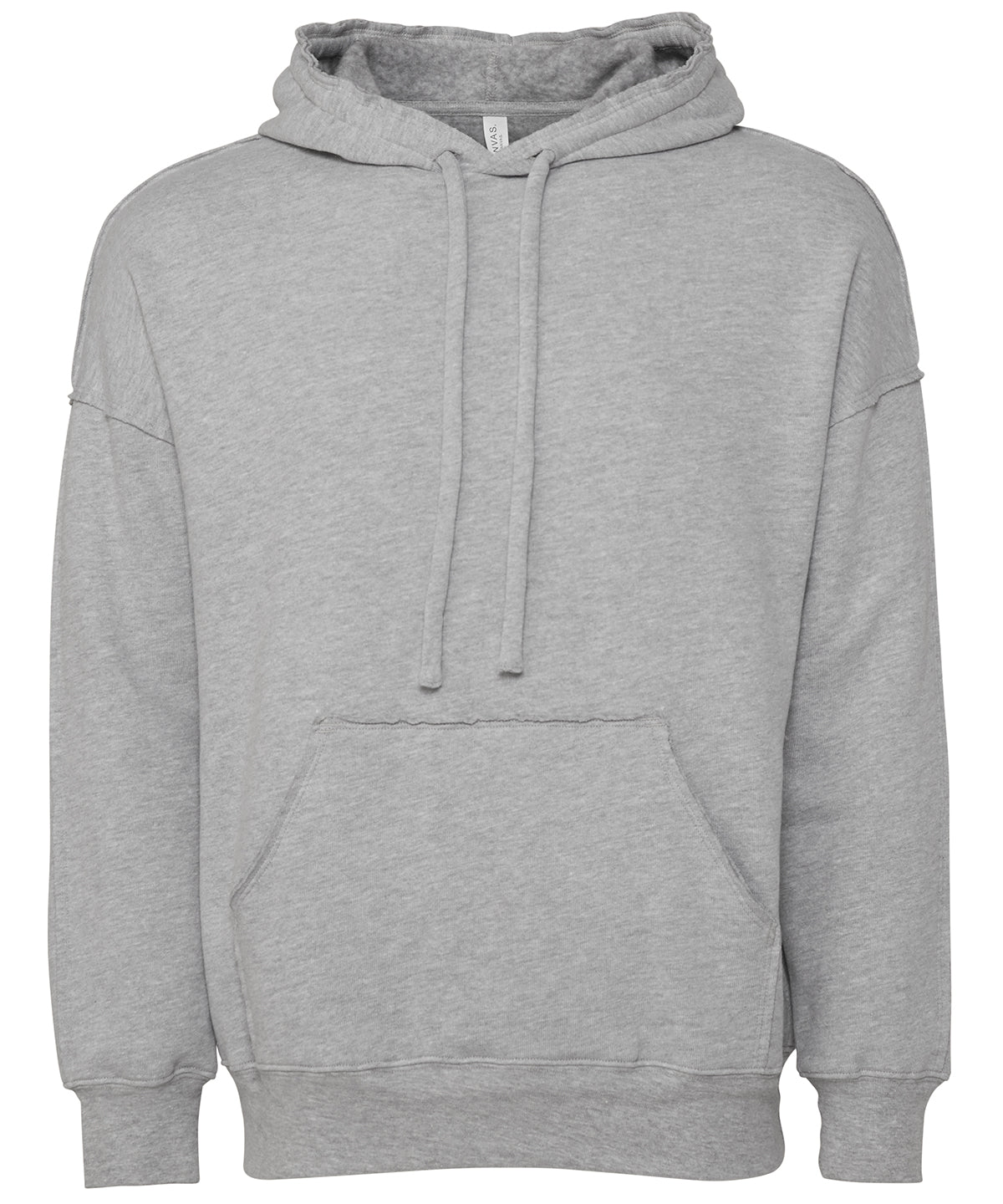 Bella Canvas Unisex Rawseam Hoodie Oversized Fit Kangaroo Pocket