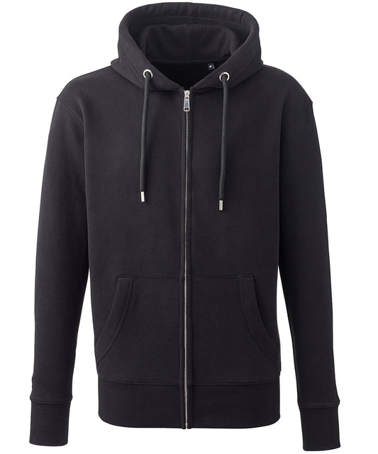 Anthem Mens FullZip Hoodie with Waffle Knit Hood