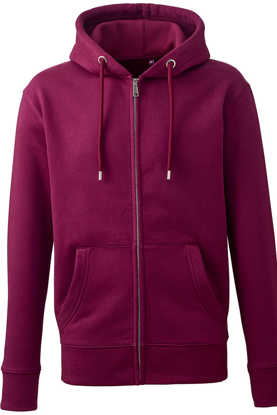 Anthem Mens FullZip Hoodie with Waffle Knit Hood