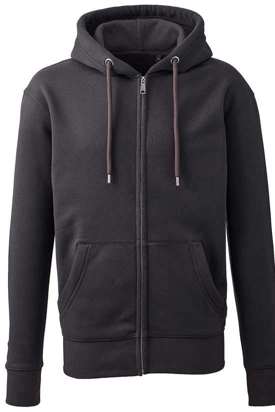 Anthem Mens FullZip Hoodie with Waffle Knit Hood