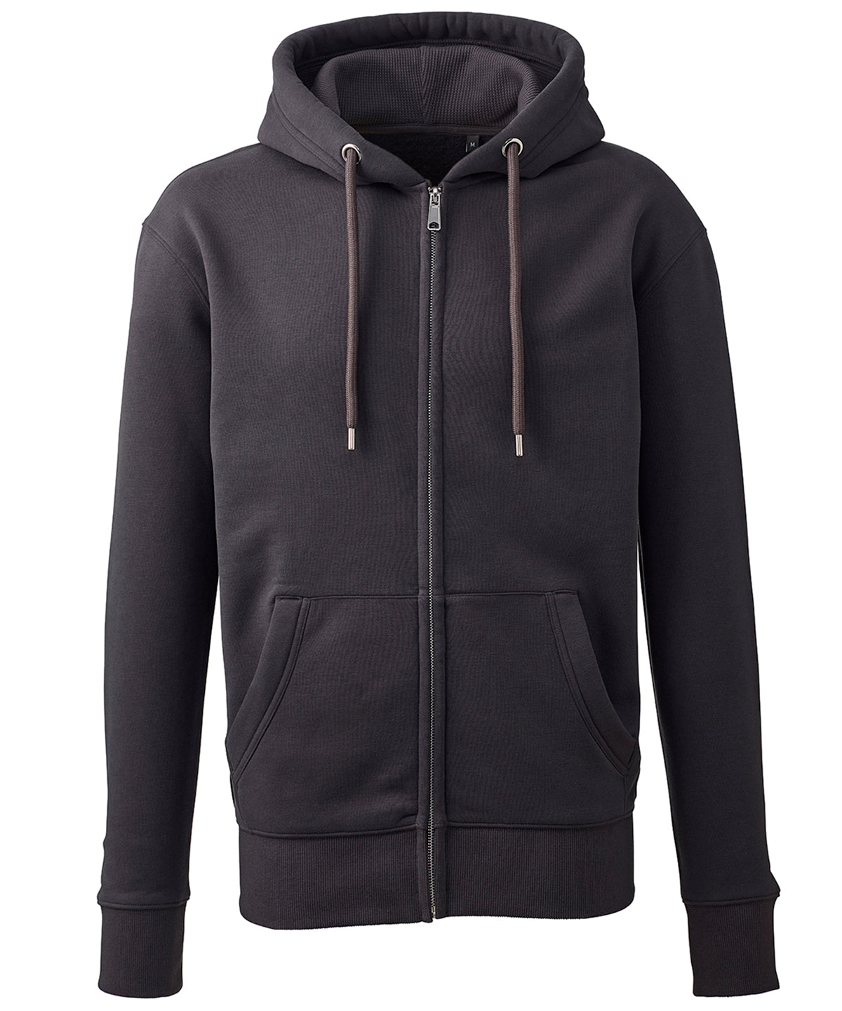 Anthem Mens FullZip Hoodie with Waffle Knit Hood