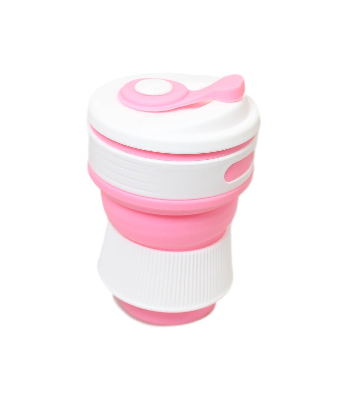 Collapsible Silicone Travel Coffee Cup Mug 350ml Assorted Colors