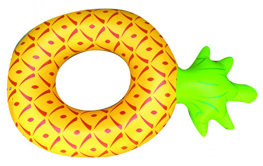6 FT Giant Inflatable Pineapple Pool Ring for Fun in the Sun
