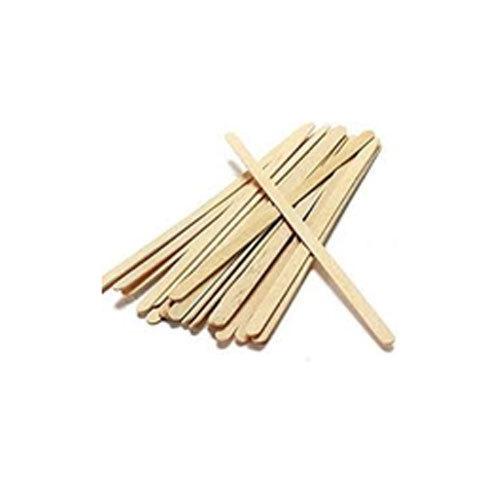 EcoFriendly Disposable Wooden Tea Coffee Stirrer Sticks 100 Pack
