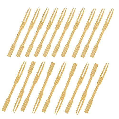 EcoFriendly Mini Bamboo Food Picks Skewers Pack of 100