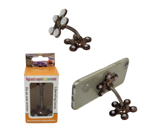 Adjustable Magic Suction Cup Mobile Holder for Safe Driving