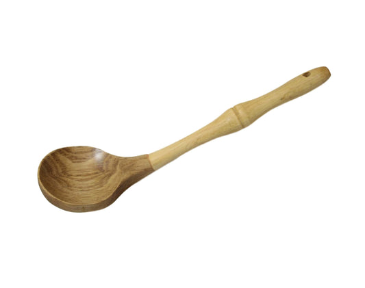 Large Wooden Bamboo Cooking Spoon EcoFriendly Kitchen Utensil