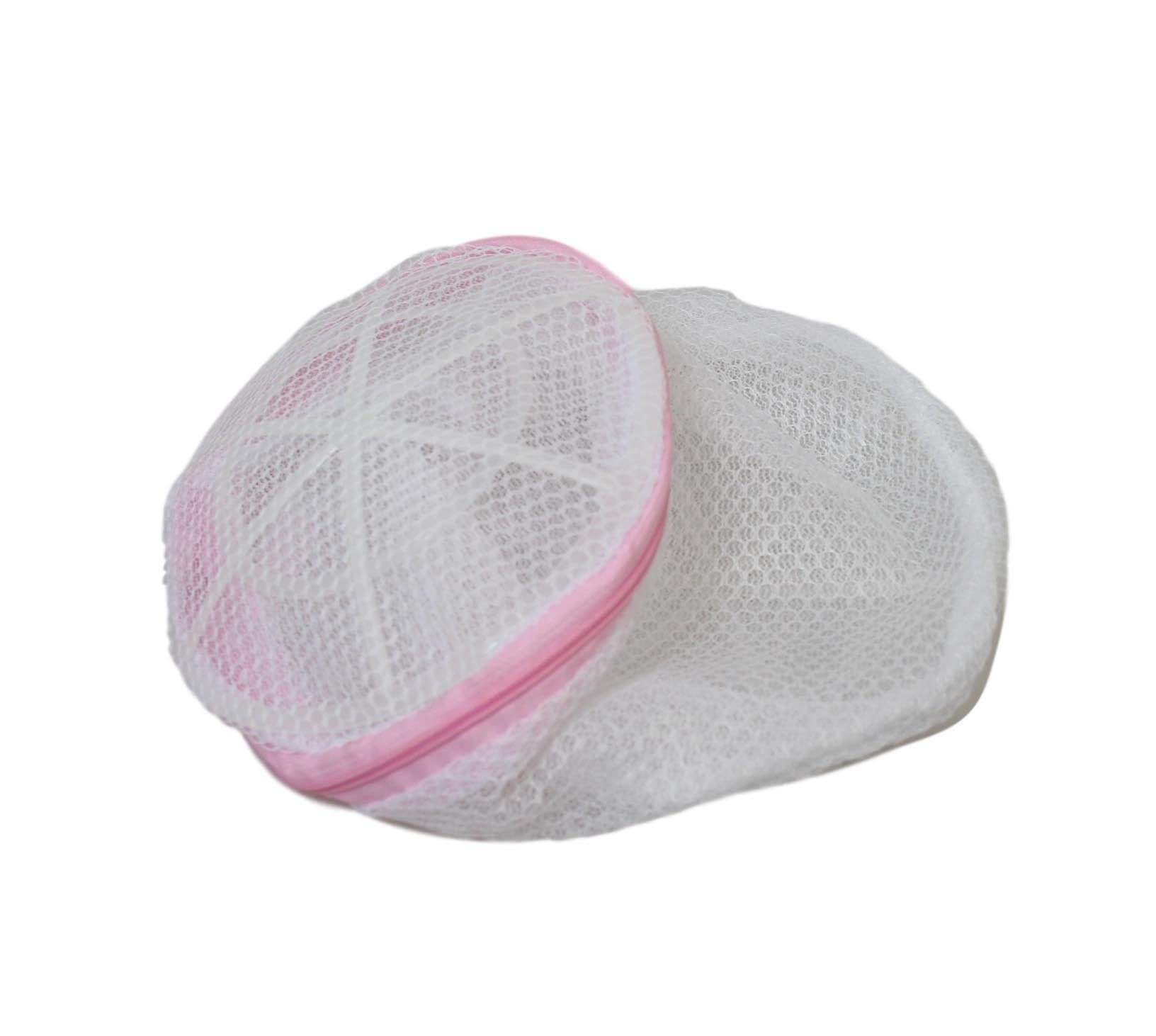 15cm Protective Zipped Round Mesh Laundry Bag
