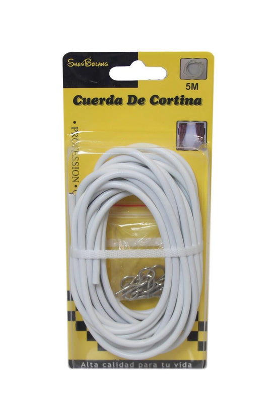 Versatile Net Curtain Wire for Indoor and Outdoor Use 5m