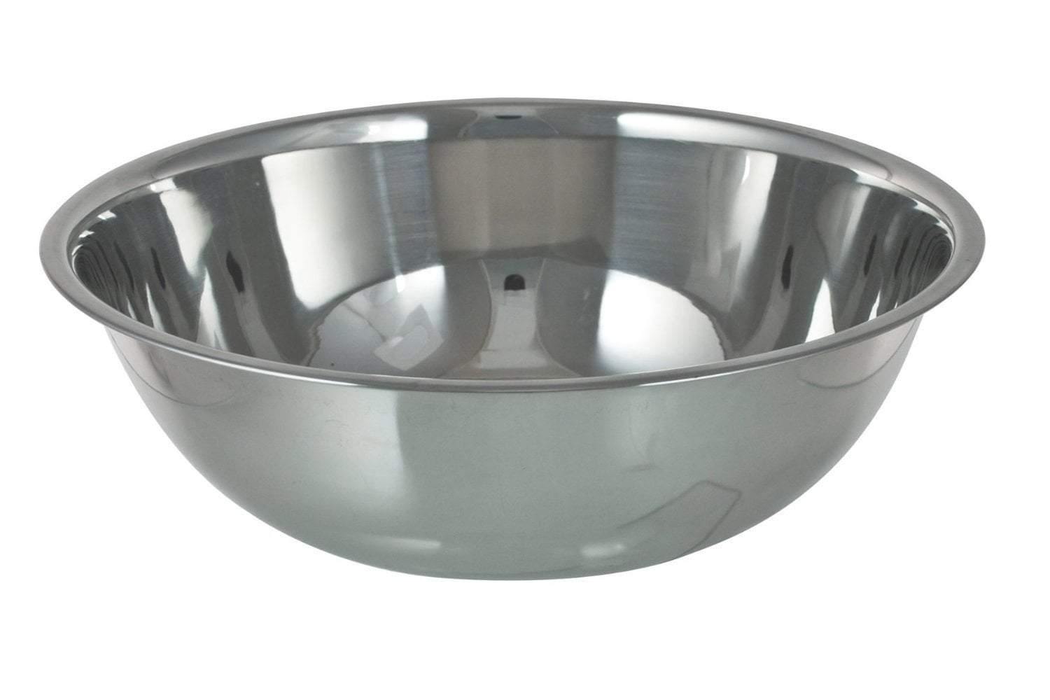 Large Stainless Steel Salad Mixing Bowl for Professional Chefs and Home Cooks