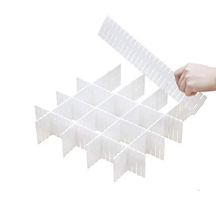 315 cm Plastic Storage Drawer Divider Organiser in Assorted Colors