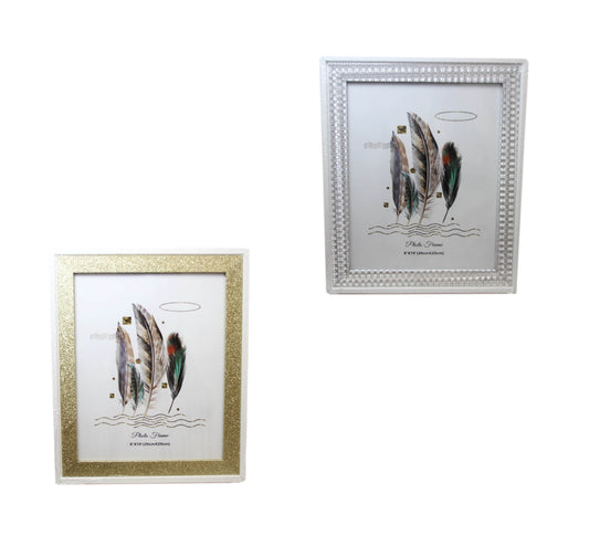 Elegant Sparkly Photo Frame in Assorted Colours 20 x 25 cm