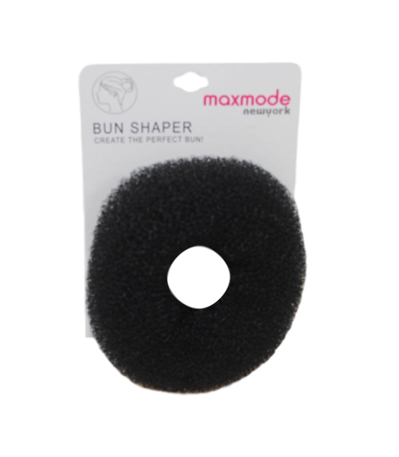 10cm Mesh Hair Bun Styler Donut Ring Assorted Colors