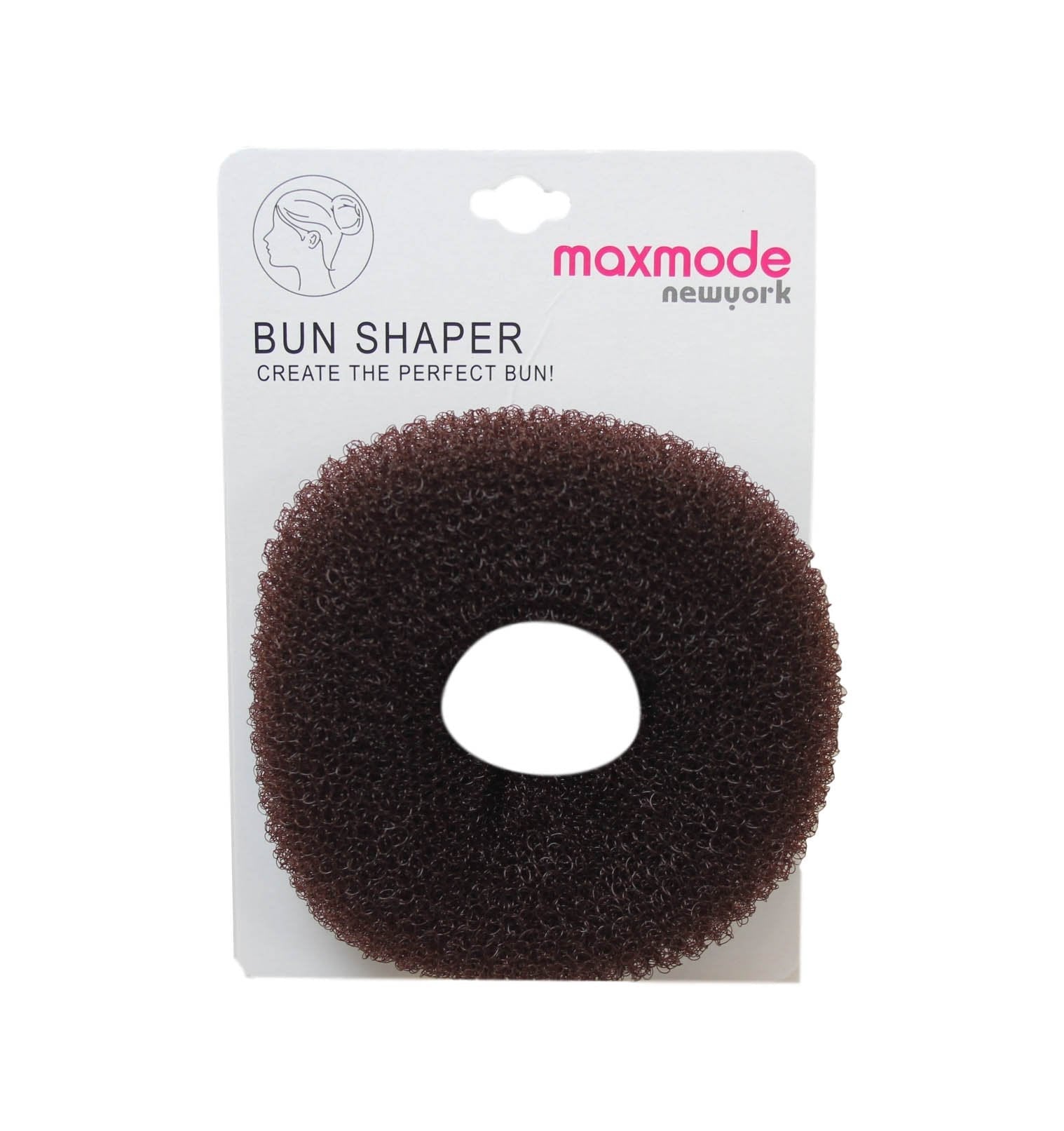 10cm Mesh Hair Bun Styler Donut Ring Assorted Colors