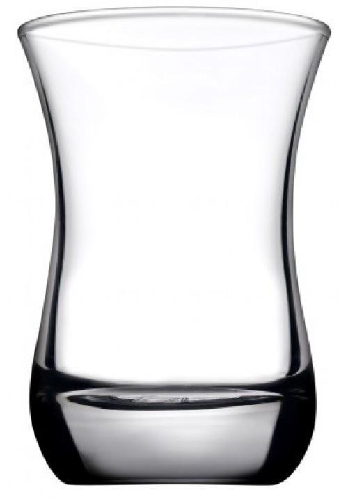 Elegant 100ml Glass Tea Drinking Cups Set of 6