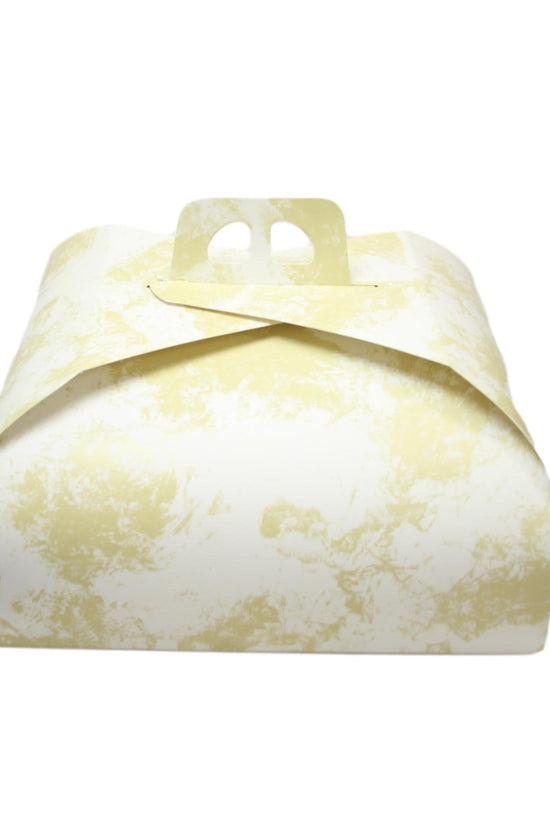 PinkGold Festive Square Cake Box Stylish Party Supplies