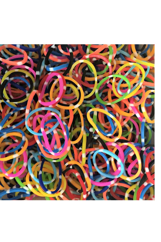 400Pack Colourful Mini Elastic Rubber Hair Bands Assorted Colours
