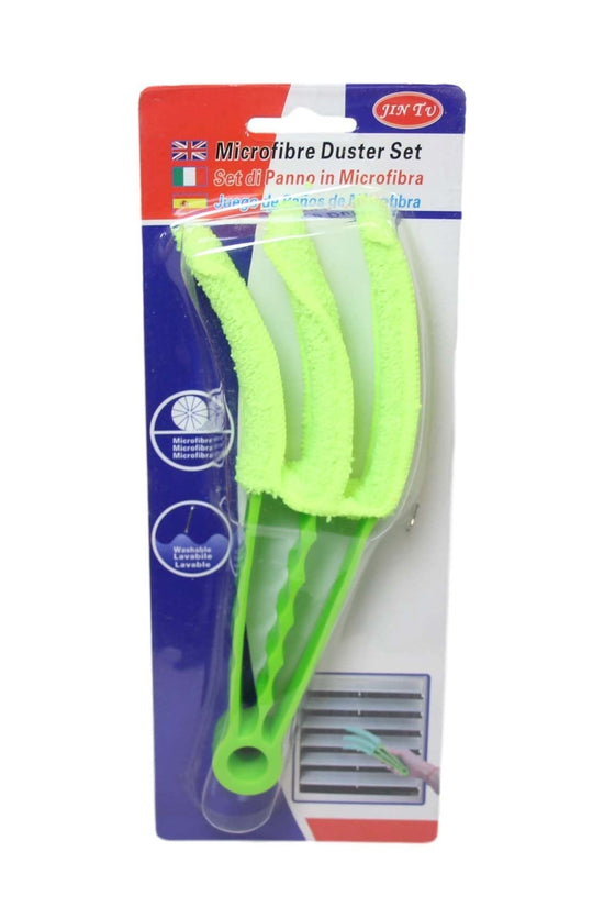 3in1 Washable Microfiber Window Blinds Duster Assorted Colors
