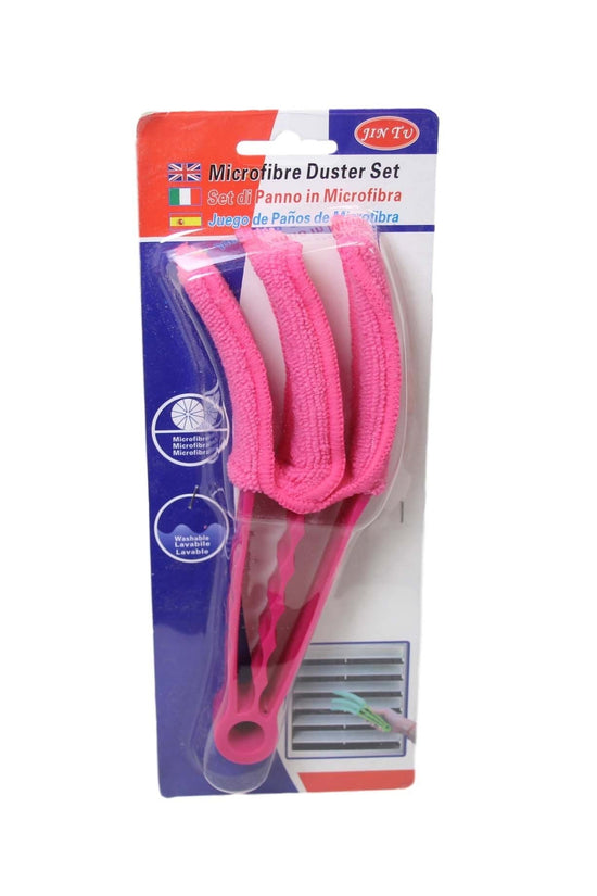 3in1 Washable Microfiber Window Blinds Duster Assorted Colors