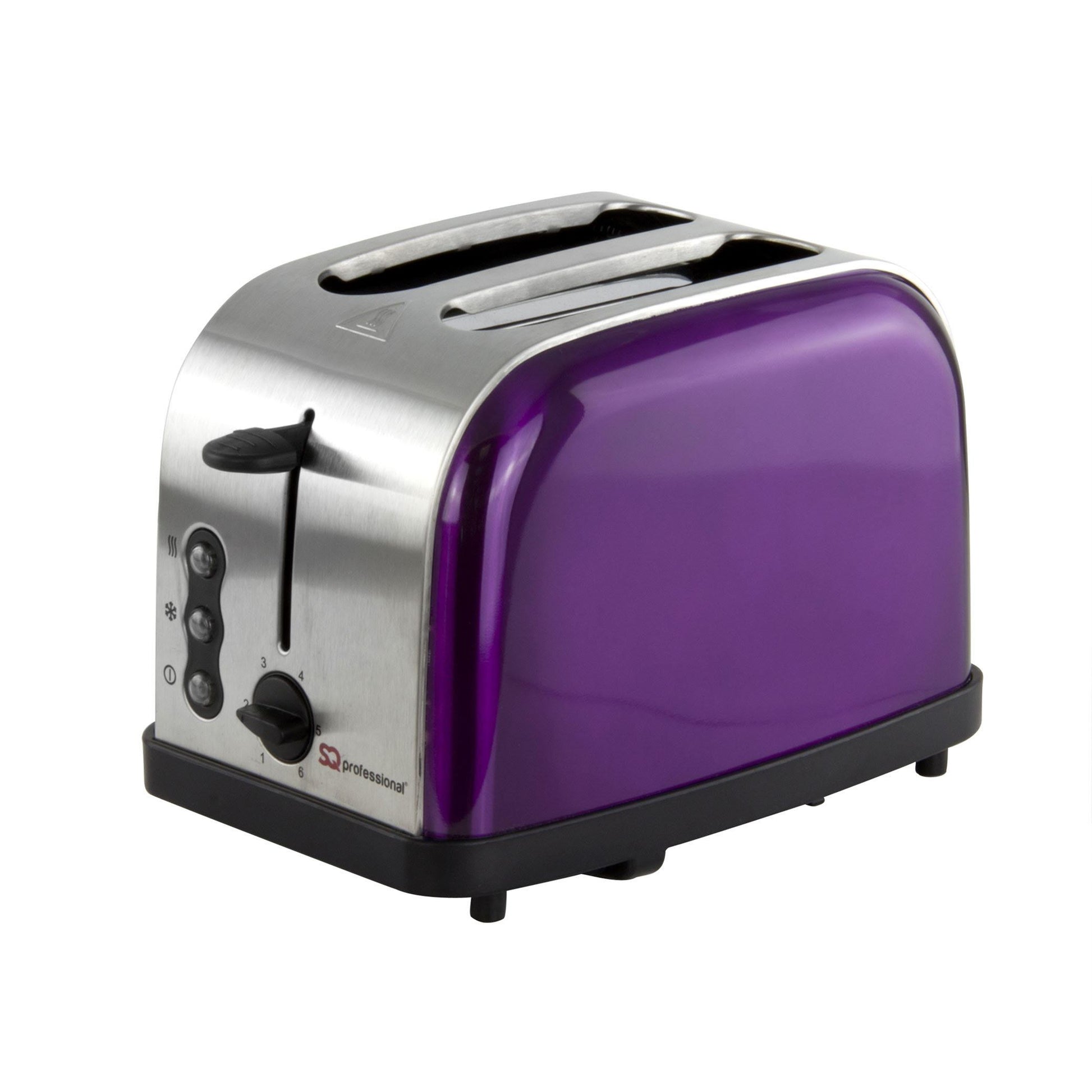 SQ Professional Gems Legacy 2 Slice Toaster Stylish Amethyst Toaster 900W