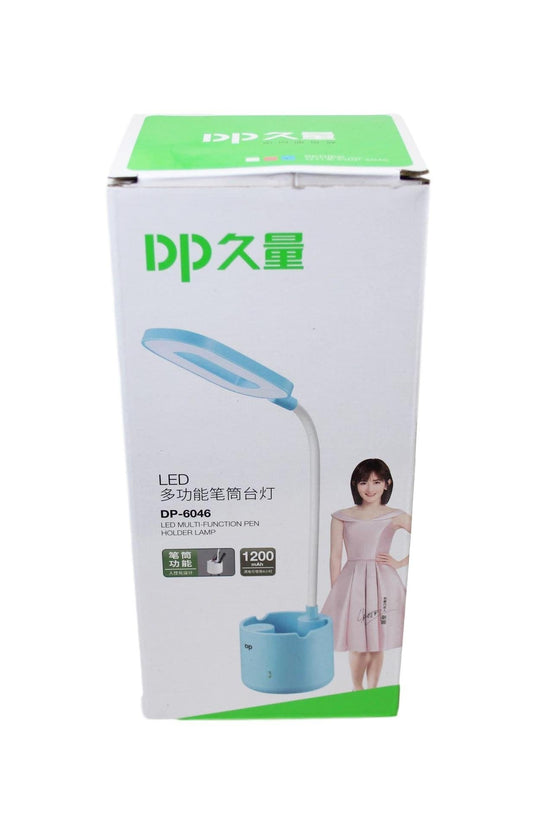 Versatile LED Desk Lamp with Stationery Organizer and Night Light Functionality